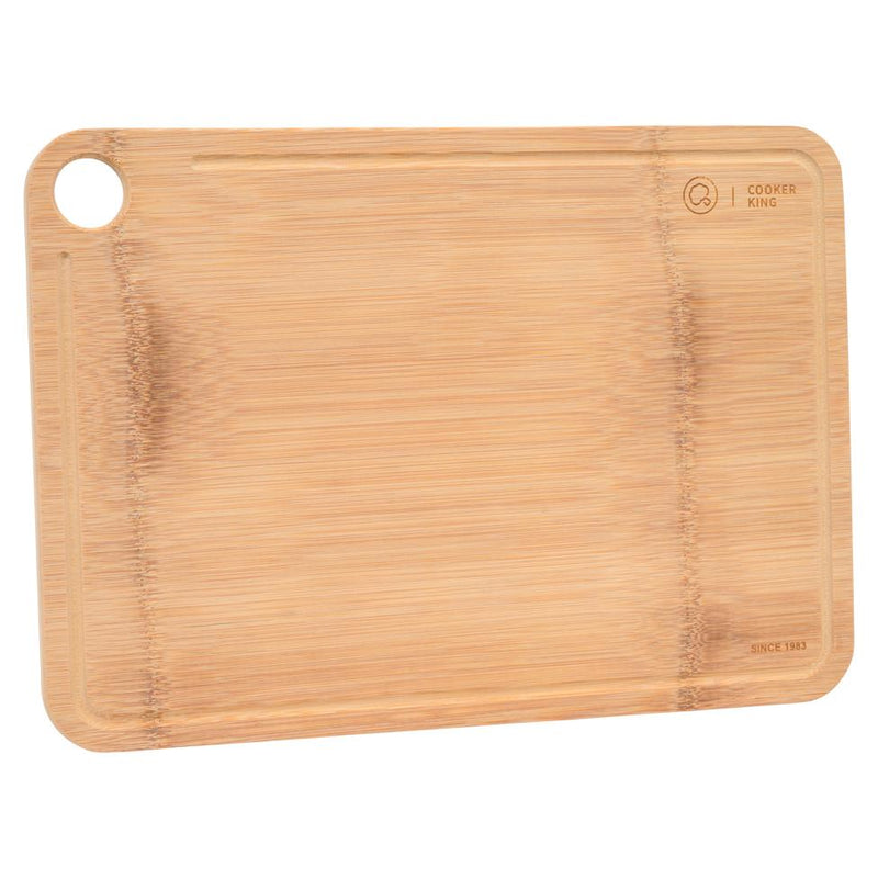 Cooker King bamboo chopping board for kitchens, UK version