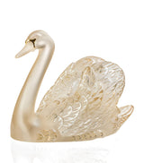 Harrods Lalique Swan Head Up Figure Sculpture- Buy online at McGrocer