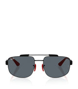 Harrods Ray-Ban Scuderia Ferrari Collection Square Sunglasses- Buy online at McGrocer