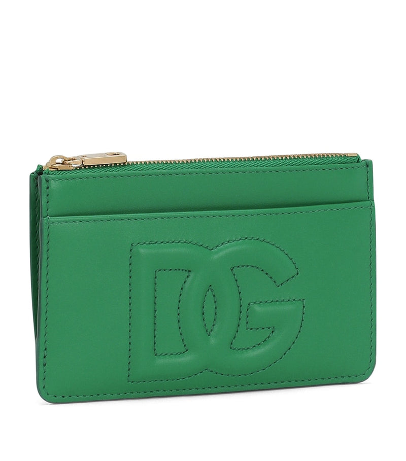 Dolce & Gabbana leather zip card holder - British product