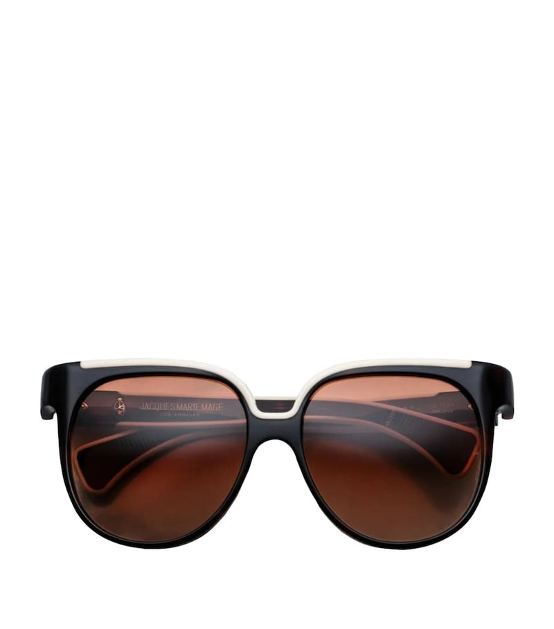 Jacques Marie Mage Cleveland round sunglasses, UK version