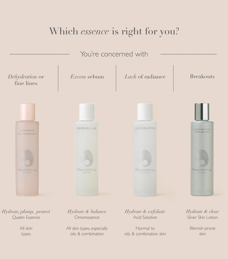 Omorovicza Queen Essence facial toner 100ml, imported from the UK