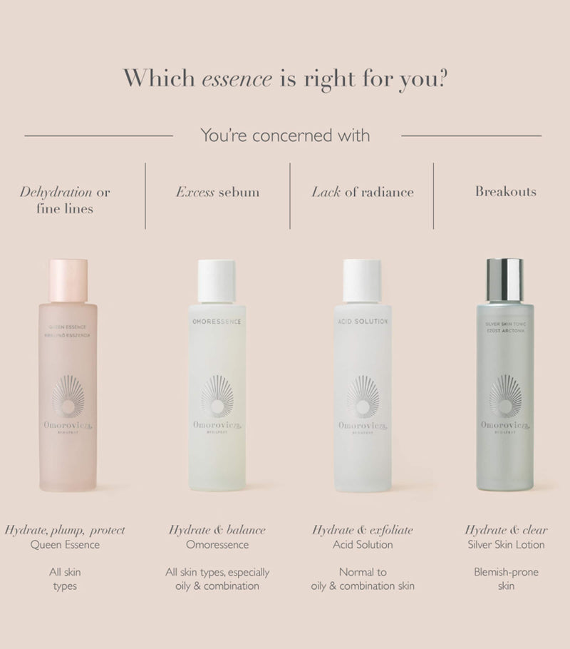 Omorovicza Queen Essence facial toner 100ml, imported from the UK