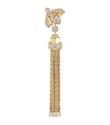 Harrods Chaumet Bee de Chaumet Pompon Earrings in Yellow Gold and Diamond- Buy online at McGrocer