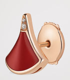 Bvlgari Divas Dream earring rose gold carnelian diamonds (British brand)