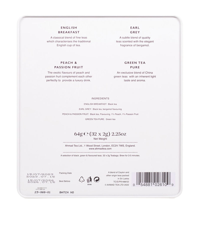 Ahmad Tea Royal Tea Selection 32 tea bags - British product