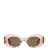 Harrods Loewe Bevelled Oval Sunglasses- Buy online at McGrocer