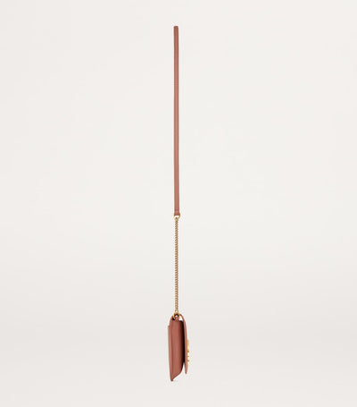 Harrods Skinn telefonveske med kjedestropp og utvendig lomme, 11cm x 18cm x 2,5cm - Kjøp online på McGrocer