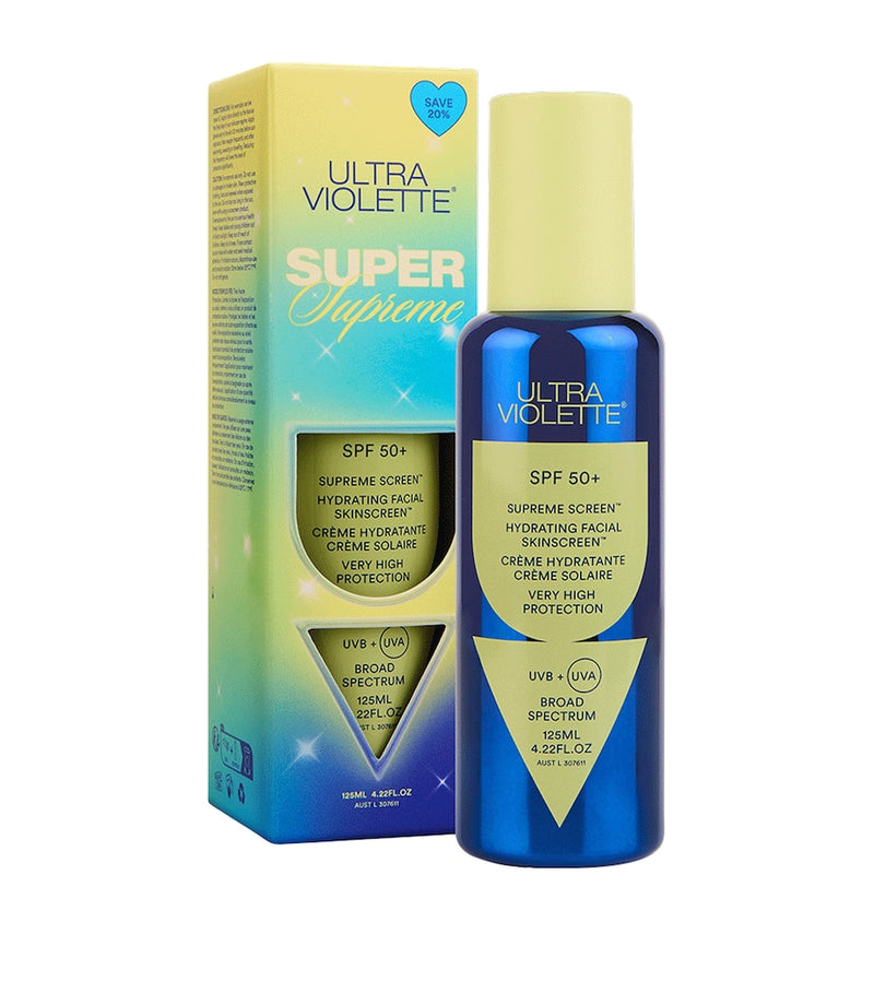 Ultra Violette Super Supreme Screen facial sunscreen 125ml - British product