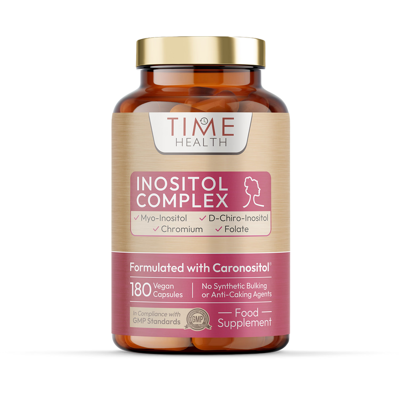 Time Health Inositol Complex supplement 180 capsules, imported from the UK