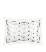 Harrods Gingerlily x Memo Press Silk Lily Of The Valley Oxford Pillowcase 50cm x 90cm- Buy online at McGrocer