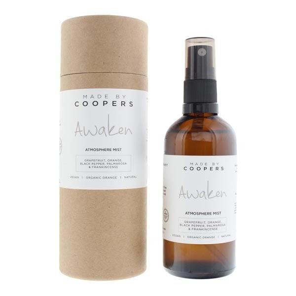 Made By Coopers Awaken Room Spray 100ml, imported from the UK