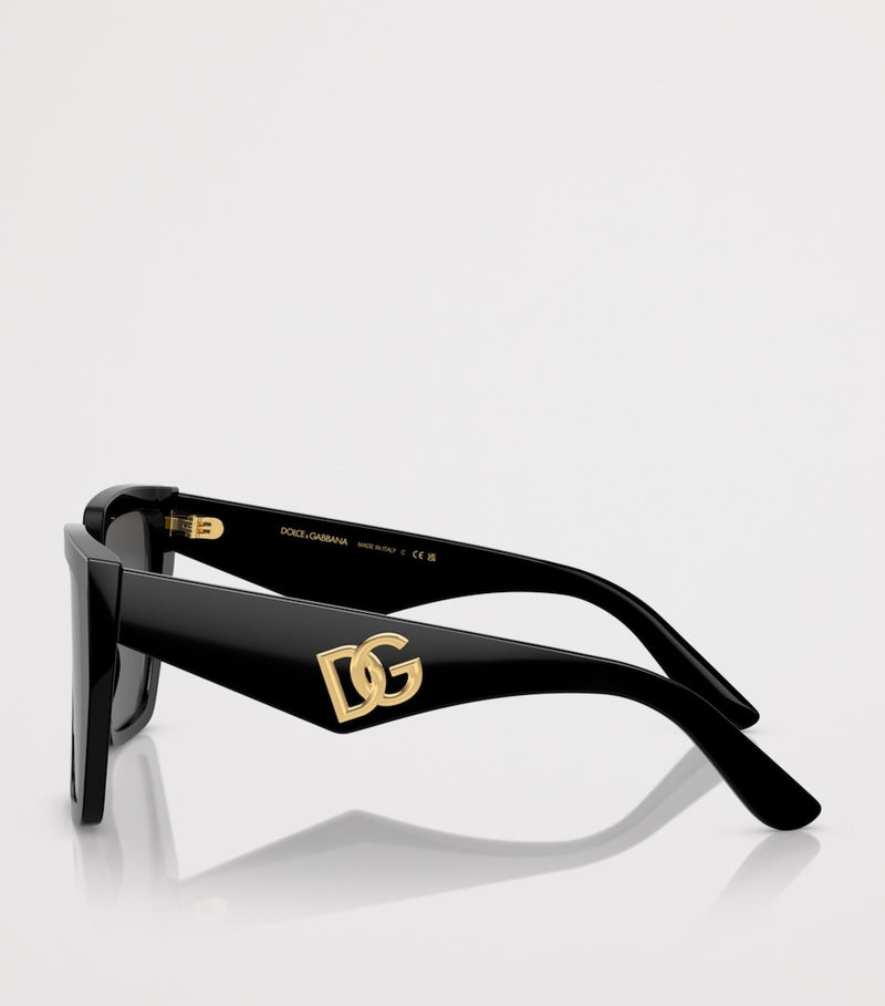 Dolce&Gabbana oversized square sunglasses acetate frame, UK version
