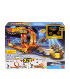 Hot Wheels monster truck Loop-and-Flip Trophy Challenge set, UK version