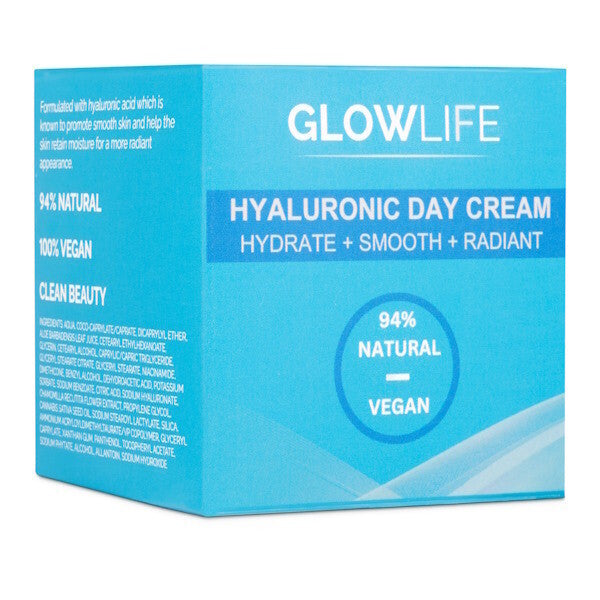 Glowlife hyaluronic acid day cream 50ml, UK version