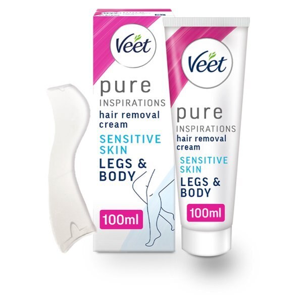 Veet Hair Removal Cream Body & Legs Sensitive 100ml GOODS Superdrug
