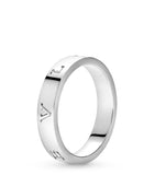 Bvlgari B.zero1 ring in white gold, imported from the UK