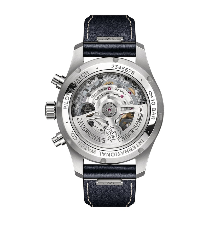 IWC Schaffhausen Pilot's Chronograph watch 41mm, imported from the UK