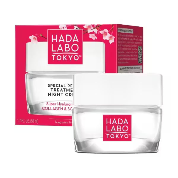 Hada Labo Night Repair Cream 50ml, imported from the UK