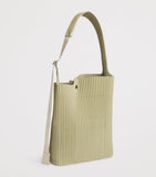 Homme Plissé Issey Miyake large pleated utility shoulder bag, UK version
