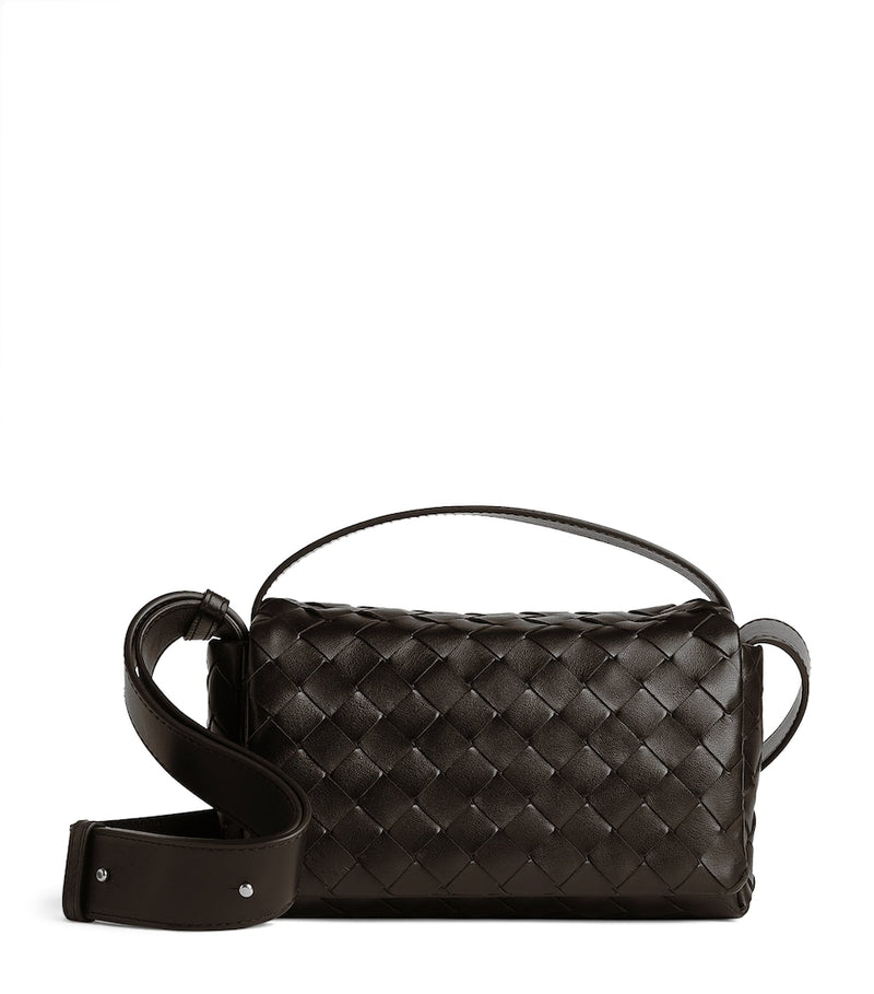 Bottega Veneta mini leather cross-body bag, UK version