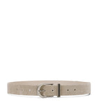 Brunello Cucinelli sueded calfskin belt - British product