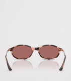 Vogue Oval Sunglasses slim oval shape coloured tint, UK version