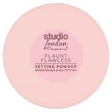 Superdrug Studio London Flaunt Flawless Loose Setting Powder Pink- Buy online at McGrocer