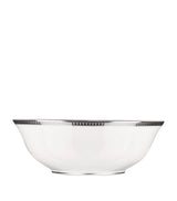 Harrods Christofle Malmaison Platinum Salad Serving Bowl 25cm- Buy online at McGrocer