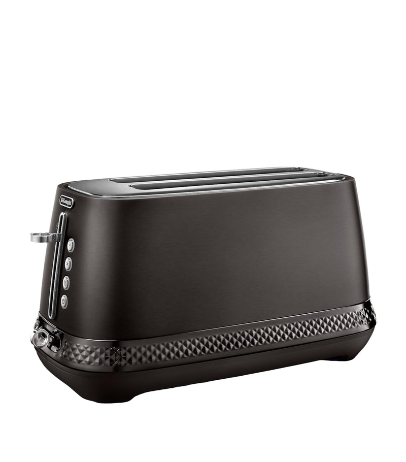 De'Longhi Stainless Steel Diadema Toaster - British product