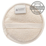 Hydrea London Egyptian Loofah Facial Pads 2-Pack, imported from the UK
