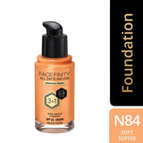 Max Factor Facefinity Foundation Soft Toffee, imported from the UK