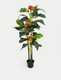 BLOOMA 6ft artificial banana tree in pot - British product