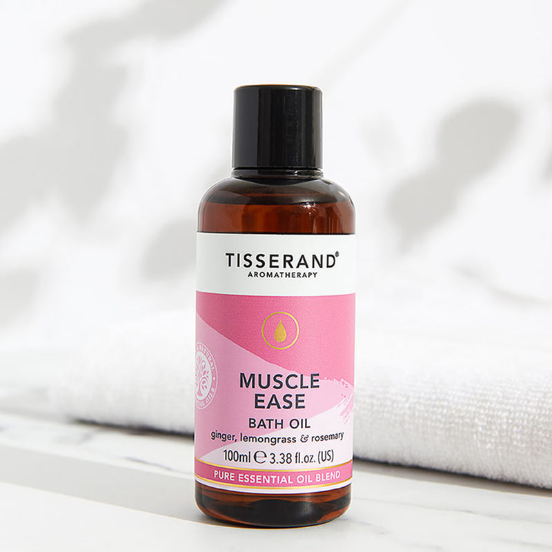 Natural Ginger and Rosemary Muscle Soothing Bath Oil 100ml