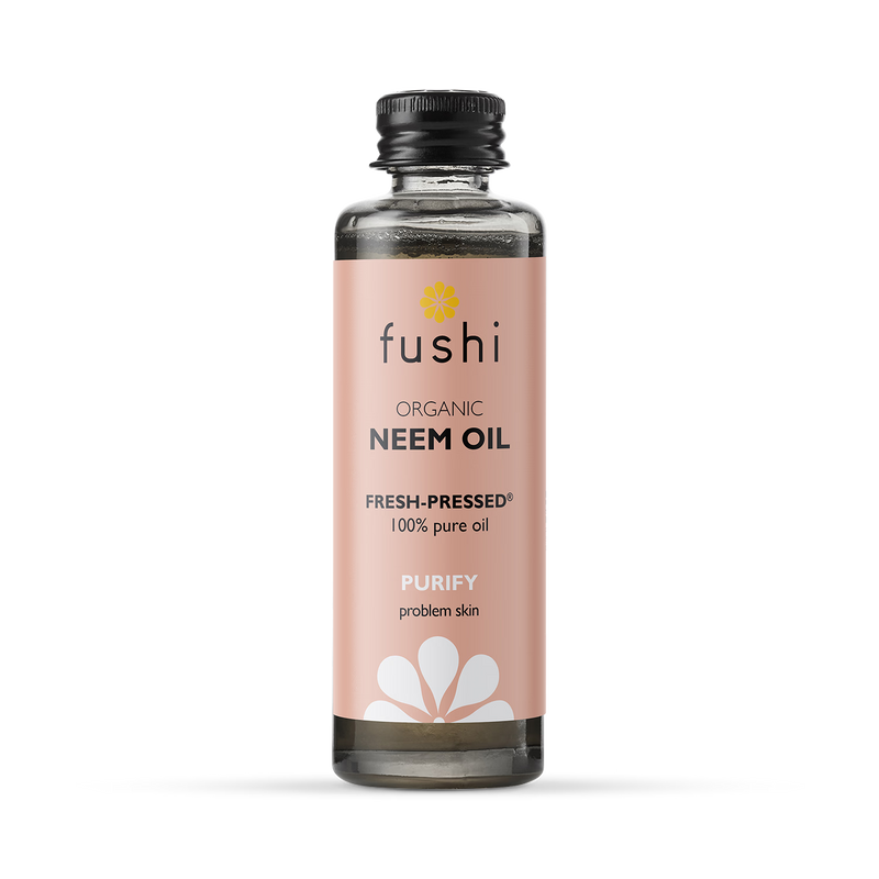 Fresh-Pressed Organic Neem Oil for Skin and Scalp 50ml