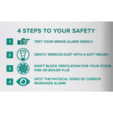 Kidde smoke CO alarm with voice warning, imported from the UK