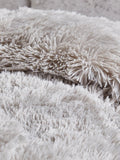 Catherine Lansfield Silver So Soft duvet cover set - British product