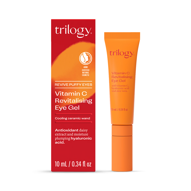 Brightening Vitamin C Eye Gel with Hyaluronic Acid and Aloe Vera