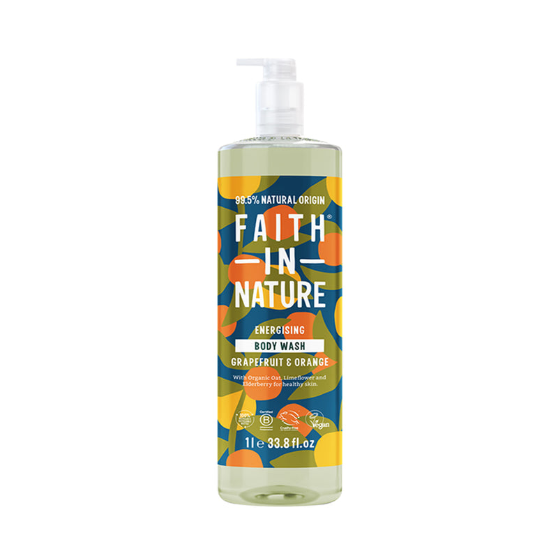 Faith In Nature Grapefruit Orange Body Wash 1L