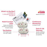 Lifesaver carbon monoxide alarm twin pack - British product