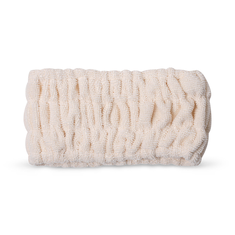 Natural Cotton Spa Headband for Facials and Makeup
