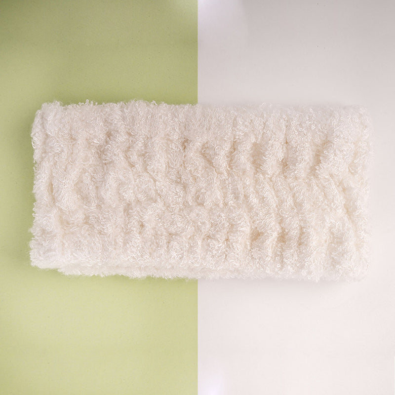 Natural Cotton Spa Headband for Facials and Makeup