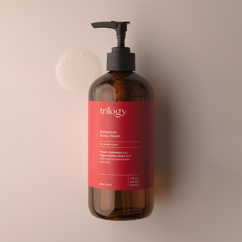 Natural Soap-Free Gel Body Wash with Rosehip and Amla 500ml
