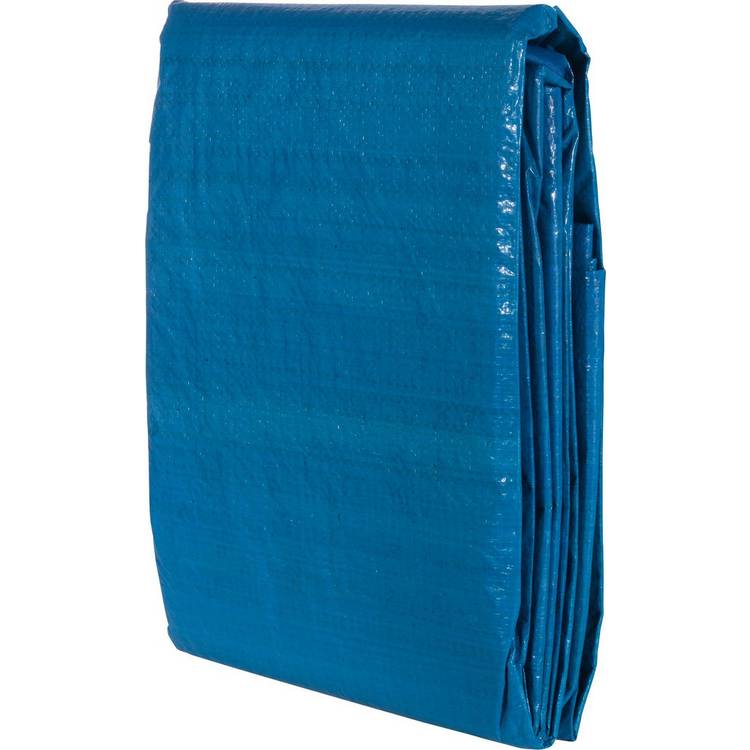 Heavy duty waterproof tarpaulin 3.4m x 5.2m, imported from the UK