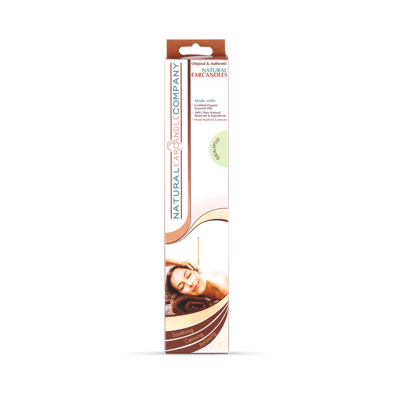 Natural Eucalyptus Beeswax Ear Candles with Safety Filter