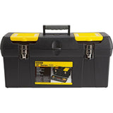 Stanley 24 inch tool box with removable tray, imported from the UK