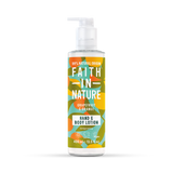 Holland & Barrett Faith in Nature Grapefruit Orange Hand Body Lotion 400ml- Buy online at McGrocer