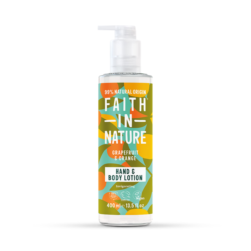 Faith in Nature Grapefruit Orange Hand Body Lotion 400ml