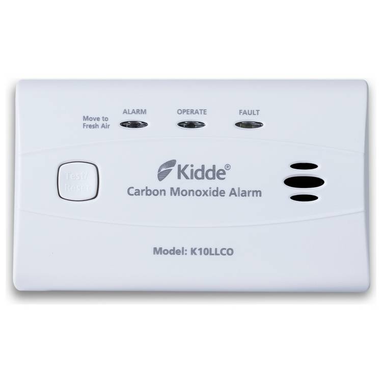 Kidde Carbon Monoxide Alarm 10 Year Sealed Battery (British brand)