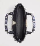 Valentino Garavani Rockstud tote bag leather with chain strap (British brand)